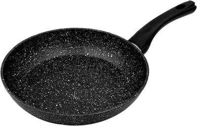Koekenpan Ø 20cm - Alle Warmtebronnen - Keramisch Titanium versterkt - Anti-Aanbak - Inductie - PTFE en PFAS vrij