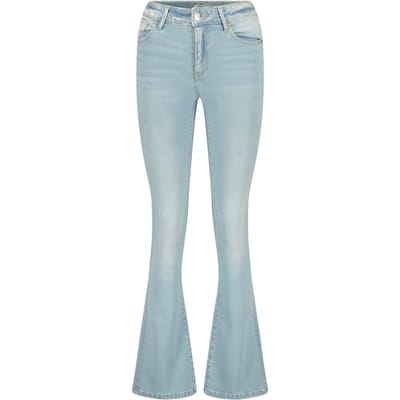 RAIZZED Sunrise Jeans Light Blue Stone Size: W23L32 | Flared Outlet | Dames | Blauw