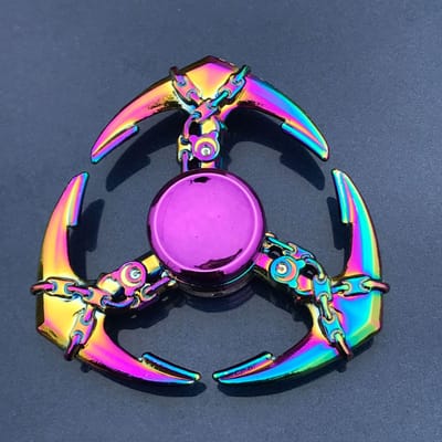 Creativiteit Hand Spinner Fidget Spinner Metalen Regenboog Spiner Anti-Angst Speelgoed voor Spinners Focus Verlicht Stress Vinger Spinner