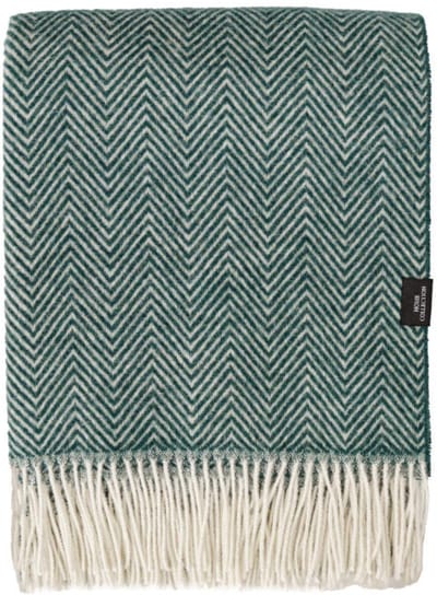 WOOOL Plaid - Manhattan (Groen) - 140x200cm - 100% Wol