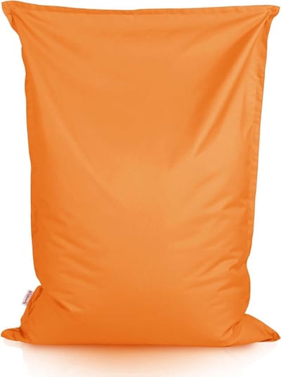 Zitzak Zitkussen - XL Kinderen - Buiten Ontspannen - Waterdichte Hoes - 138 x 98 cm - Oranje