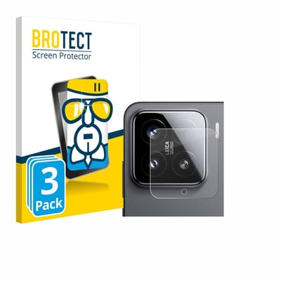 Screenprotector 3 Stuks voor Xiaomi 15 (ALLEEN Camera Lens) Beschermglas transparant