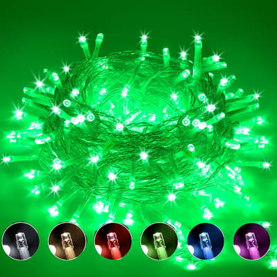 MUPOO Lichtsnoer Buiten en Binnen- IP44 20M 200LEDs Groen licht -Fairy Light-8 Modes-Kerstverlichting -Voor Kerstmis Feestverlichting Tuin