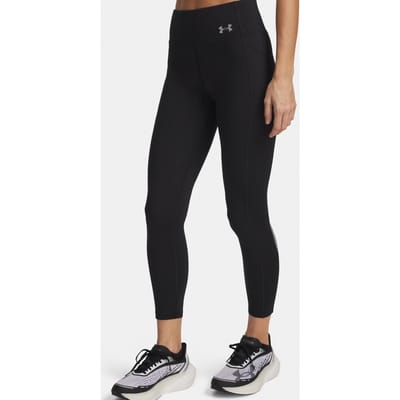 Under Armour UA Velociti Ankle Tights-BLK Dames Sportlegging - Zwart - Reflective