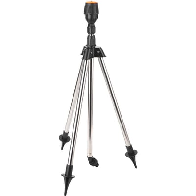 Draaibare Statief Sprinkler 360 Graden Grote Oppervlakte Dekking Verstelbare Hoogte Statief Sprinkler voor Gazon Tuin Tuin gray
