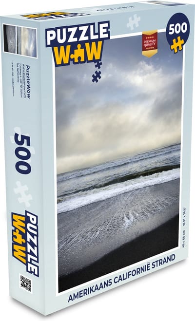 Puzzel Amerikaans Californië Strand - Legpuzzel - Puzzel 500 stukjes