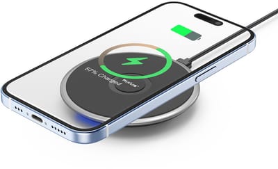 Rixus RXWC23R Basics 15W Wireless Charging Pad Black