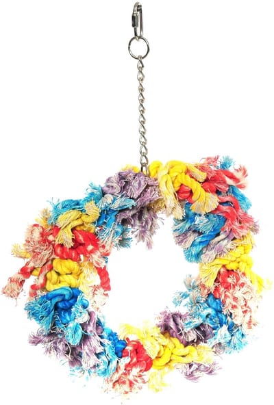 Happy Pet Papegaai Flossin Ring 28X23X8 CM