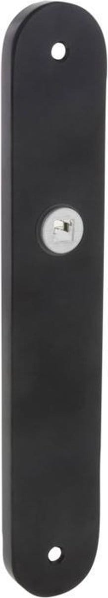 Impresso schild blind, rond 230 x 9 x 40 mm zwart