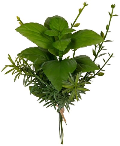Kruidentuiltje h27cm groen kunstbloem Louis Maes