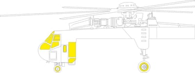 Eduard Modelbouwpakket - BIG33152 Accessoires for CH-54A - Accessoires set - 1:35 - Modelbouw