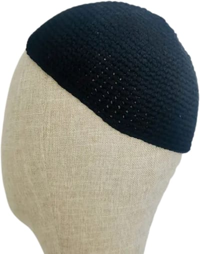 Bovista Joodse Hoed - Keppeltje - Joods - Kippah - Jodendom - Zwart
