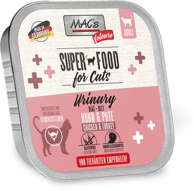 MAC’s Vetcare Urinary Kattenvoer - 70% Kip & Kalkoen - 8 x 100g