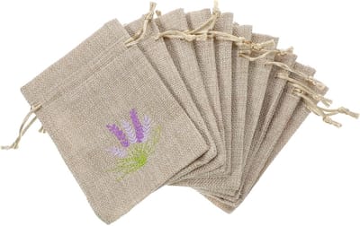 Lege Lavendel Zakjes - Geur Zakjes Opbergzakjes - Geur Verspreiden - Trekkoordsluiting - 14 x 10 cm - Niet gespecificeerd