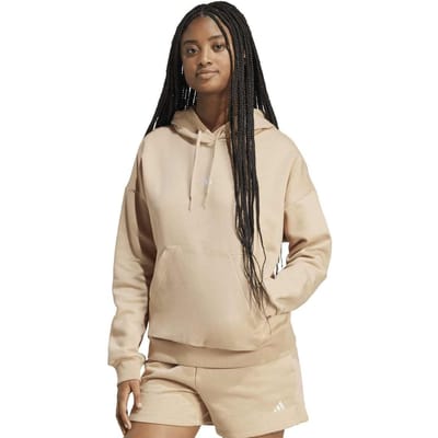 Adidas Sportswear Essentials Small Logo Feel Cozy Hoodie Maat: S | Hoodies Outlet | Dames | Beige