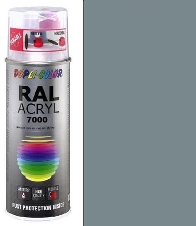 Motip Dupli-Color Spuitbus Acryl Hoogglans - RAL 7000 Pelsgrijs