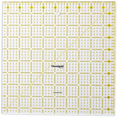 PRYM Universele liniaal 9,5x 9,5inch Omnigrid 611480 - Prym