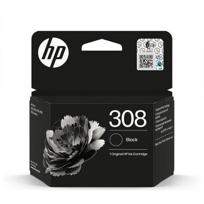 HP Inktcartridge 308 (7FP21UE) Zwart