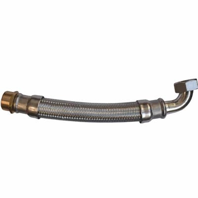 Panzerslang DN25, 1", RVS, DVGW, 500mm