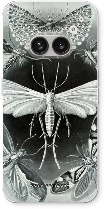 Case Company® - Hoesje geschikt voor Nothing Phone (2a) hoesje - Haeckel Tineida - Soft Cover Telefoonhoesje - Bescherming aan alle Kanten en Schermrand