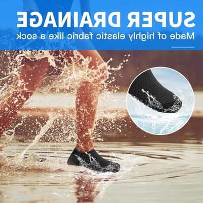 Sneldrogende Aqua Sokken voor Zwemmen, Strand, Outdoor Activiteiten, Surfen en Yoga