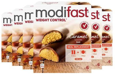 Modifast Repen Karamel - 6 x 186 gr - Voordeelverpakking