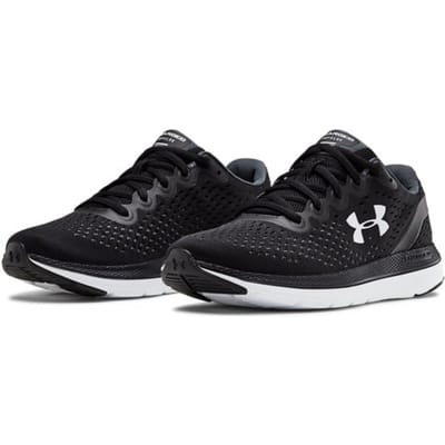 Under Armour W Charged Impulse Dames Hardloopschoenen - Wit/Zwart - Maat 40