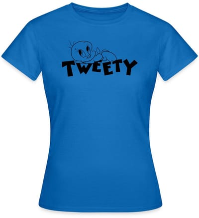 Looney Tunes Tweety Bird T-Shirt Dames