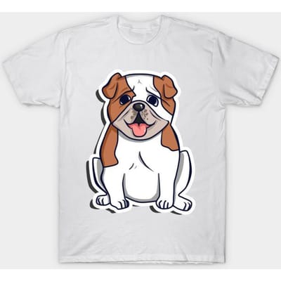 T-shirt Dames Bulldog Harajuku Print Kawaii T-shirt Zomer Korte Mouw Vrouwen T-shirt Top Tee 4XL
