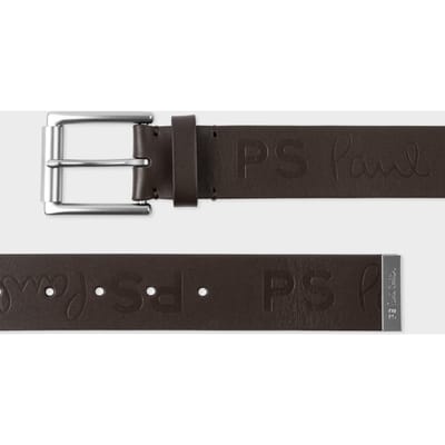 Paul Smith Men Belt Clip Chocolate Größe: W30 | Gürtel Outlet | Herren | Braun