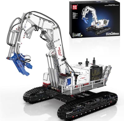 RC Sloopkraan Bouwblokken Set - Techniek Motor Speelgoed (4195 Delen)