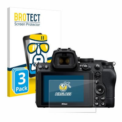 Screenprotector 3 Stuks voor Nikon Z 5 Beschermglas transparant