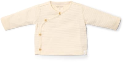 Shirt overslag lange mouw - Beige - Maat 44 - Newborn Naturals