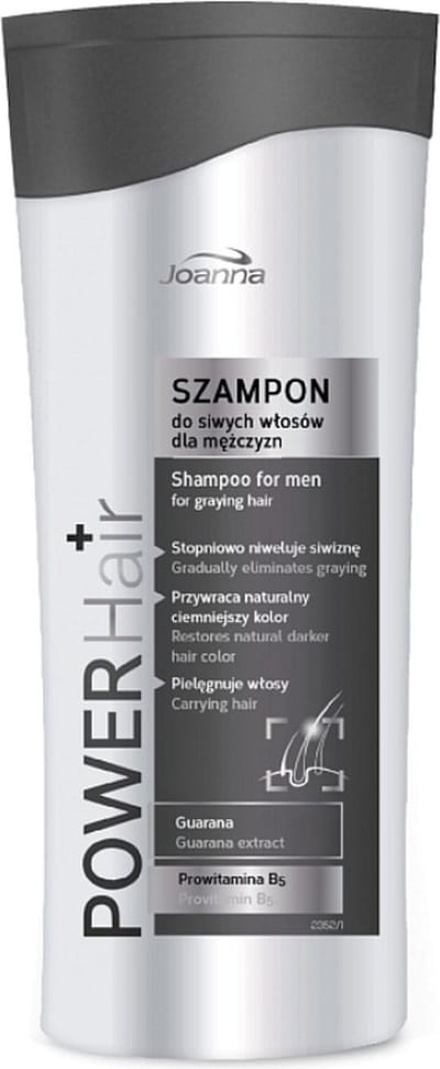 Joanna - Power Hair Shampoo For Men For Graying Hair