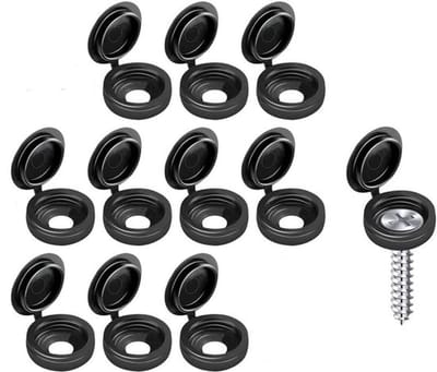 Schroefdoppen 100 Stuks - Schroefdeksels - Decoratieve Hoesjes - PP-Materiaal - Bescherming - Voor Schroeven Onder 8,6 mm