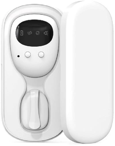 Plaswekker - Draadloos Plaswekker - Oplaadbaar Bedplas Alarm voor Kinderen en Volwassenen - 3 Modi met Geluid (80dB) en Trilling - USB Type-C Opladen