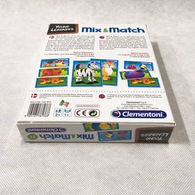 Clementoni - Mix & Match - puzzelen - Noors & Deens