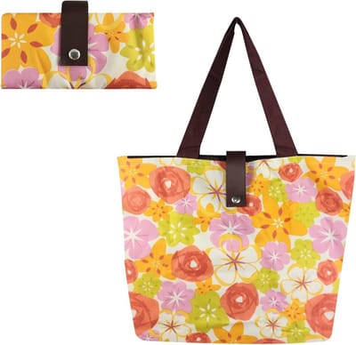 Vouwbare boodschappentas, herbruikbare en wasbare boodschappentassen, milieuvriendelijke tas voor boodschappen en reizen, rood, 45x32x12 cm