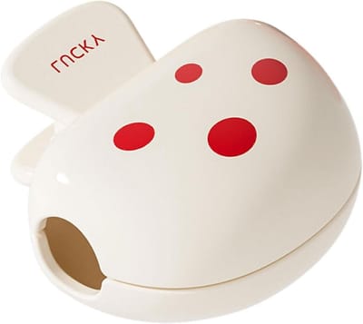 Tandenborstel Hoes - Beschermkap Tandenborstel - Reizen en Opslag - Hermetisch Afgesloten Ontwerp - 4.7x4.2x2.8 cm - Wit