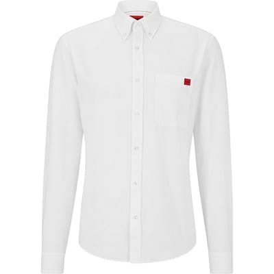 Hugo Boss Heren overhemd (Wit)