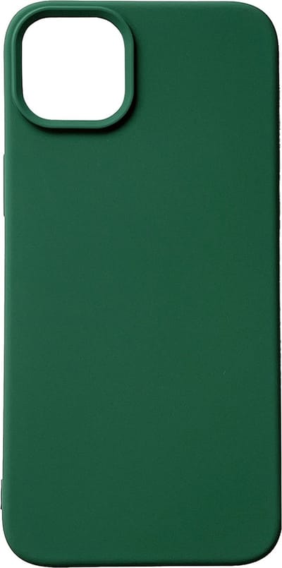 Casemania Hoesje Geschikt voor Apple iPhone 14 Plus - Donker Groen - Extra Stevig Siliconen Back Cover