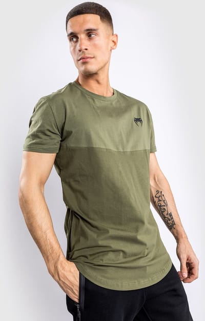 Venum LASER Casual T-shirt Katoen Khaki - M