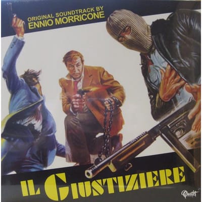 LP Plaat ENNIO MORRICONE - Il Giustiziere QRLP42 Quartet Records 2023 Spanje Soundtracks & Musicals white