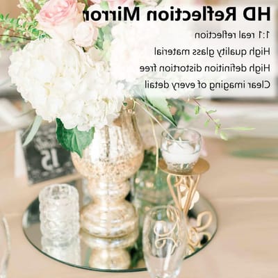 Ronde zelfklevende spiegel 20cm - randloos glas - wanddecoratie - ideaal voor slaapkamer en woonkamer - ShopVlot