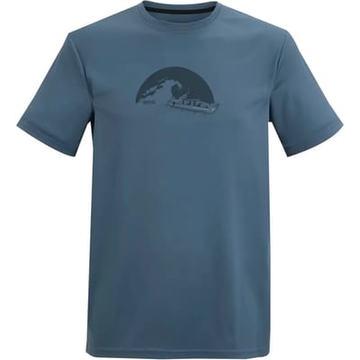 Heren Fingal T-shirt met korte mouwen en slogan