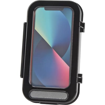 Support de téléphone étanche pour moto Anti-vibrations Rotatif à 360 degrés Support de téléphone pour vélo pour le cyclisme en extérieur gray