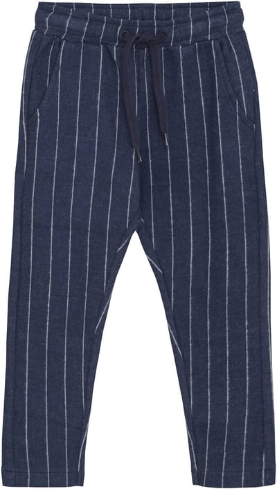 Noppies Broek Ravenel - Stripe Pattern Dark Blue - Maat 110