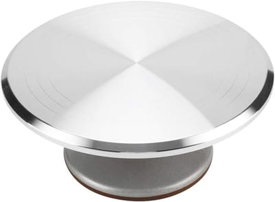 Roterende standaard voor cake-decoratie - 12 inch - ideaal voor cakewinkels en restaurant - draaitafel voor desserts
