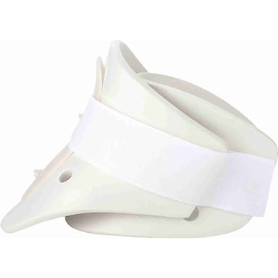 Ademende nekbrace Cervicale kraag Neksteun Pijnverlichting Nekorthese Braces S white