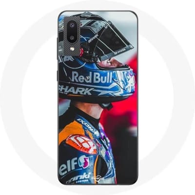 Coque - maniacase - Samsung Galaxy A02 - Moto GP - Souple - Protection et décoration noir